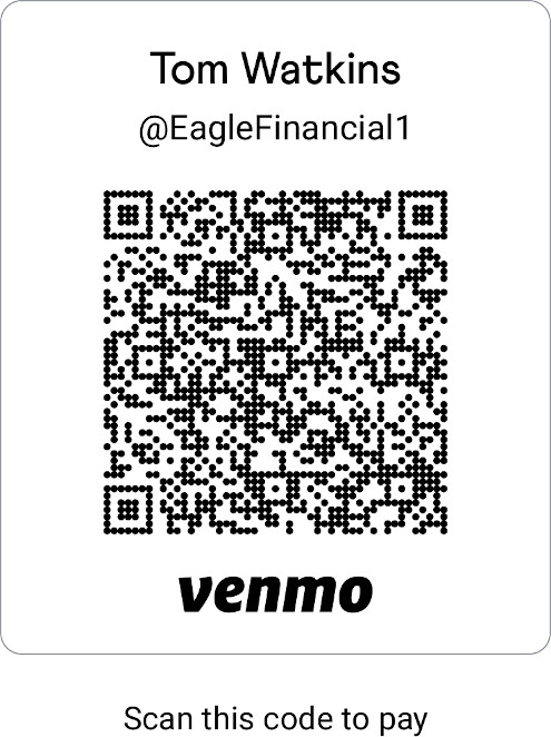 Scan this code to pay through venmo